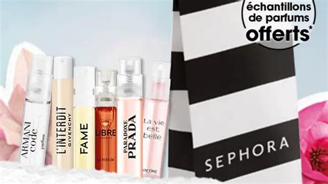 échantillon parfum sephora